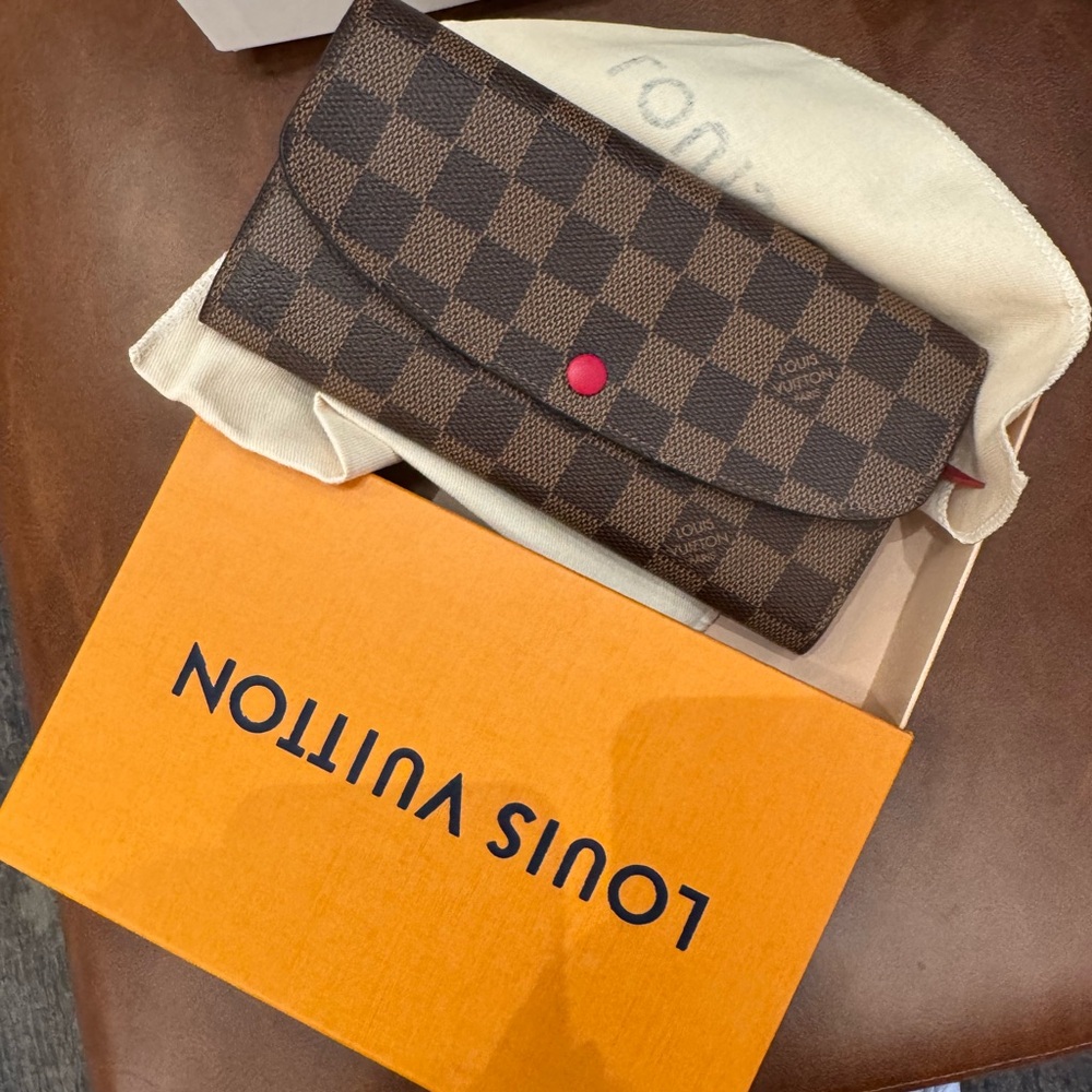 Louis Vuitton Brown Damier Wallet